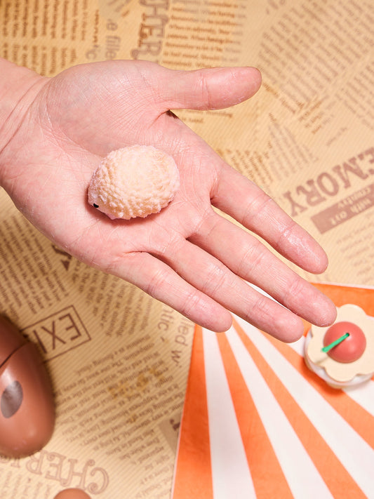 Flocked Mini Hedgehog Squishy Toy