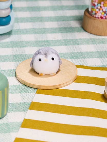 Flocked Mini Penguin Squishy Toy