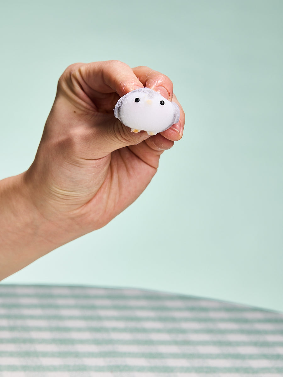 Flocked Mini Penguin Squishy Toy