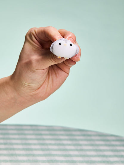 Flocked Mini Penguin Squishy Toy