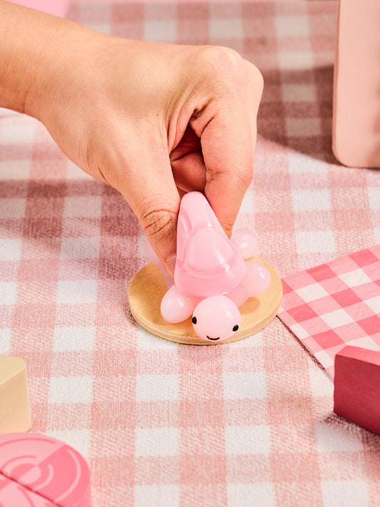 Cute Pink Turtle Squeeze Toys
