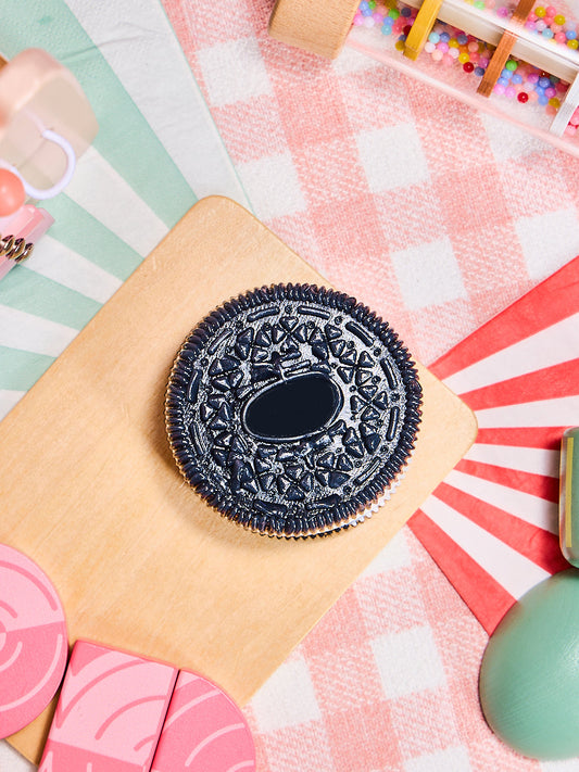 Regular Black-white Cookie Sandwich Squishy Toy