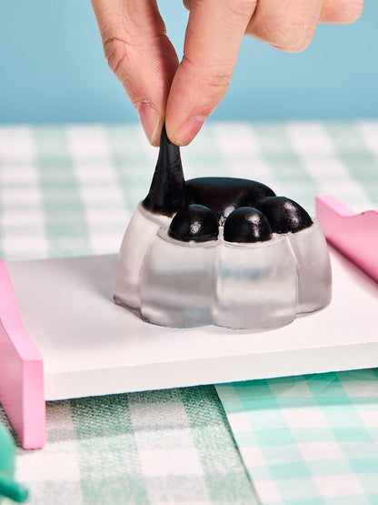 Transparent-black Paw Squishy Toy