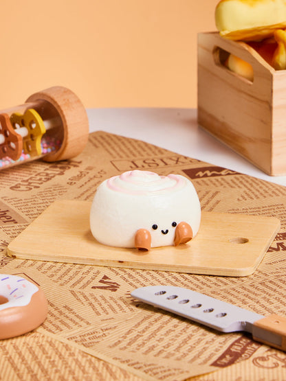 Cute Twisted Bun Squishy Toy