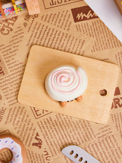 Cute Twisted Bun Squishy Toy