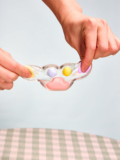 Transparent-colorful Paw Squishy Toy
