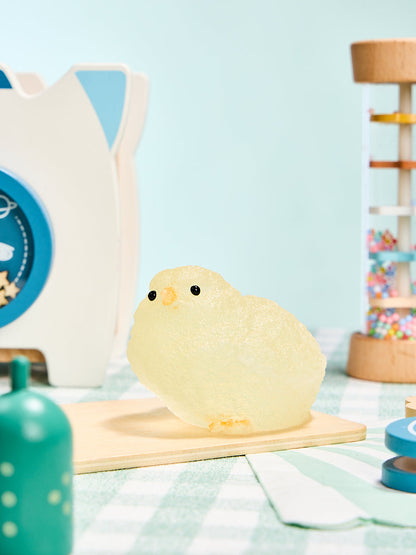 Transparent-yellow Chick Squishy Toy