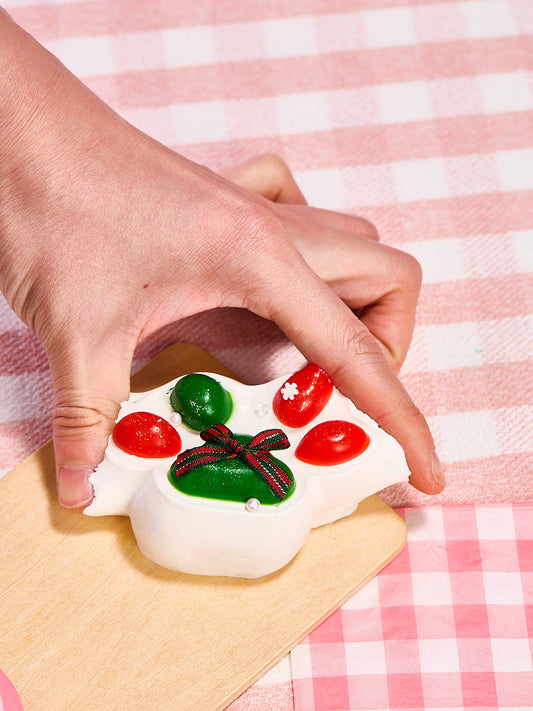 Christmas Kitten Paw Squishy Toy