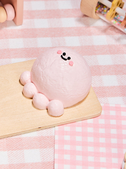 Pink Octopus Squishy Toy