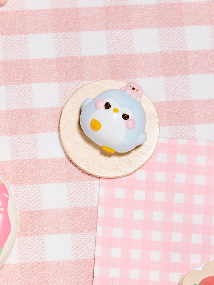 Cute Light Blue Penguin Squishy Toy
