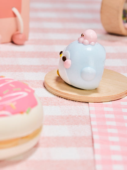 Cute Light Blue Penguin Squishy Toy