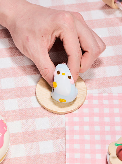 Cute Light Blue Penguin Squishy Toy