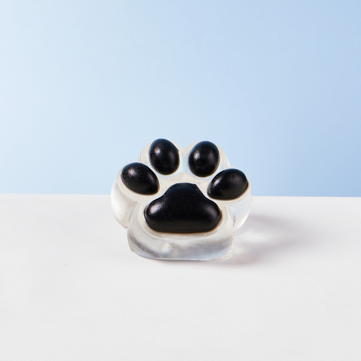 Transparent-black Paw Squishy Toy