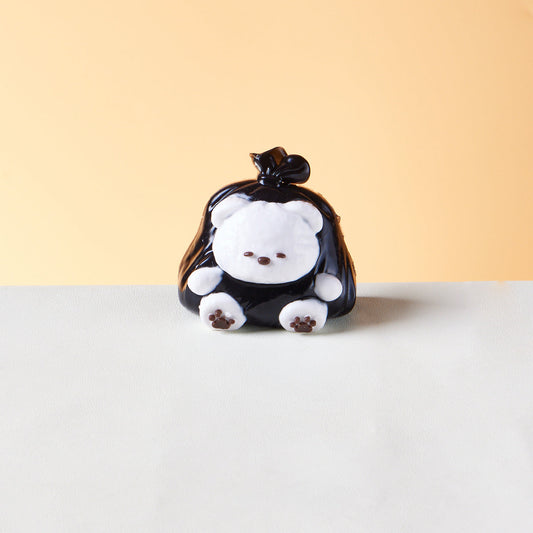 Bag Bear Squishy Toy