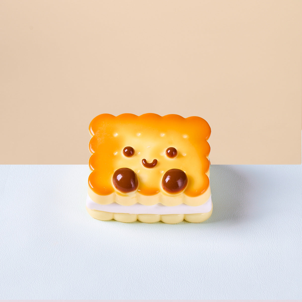 Cute Square Cookies Squishy Toy