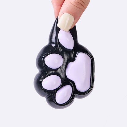 100g Black-purple Paw Squishy Toy