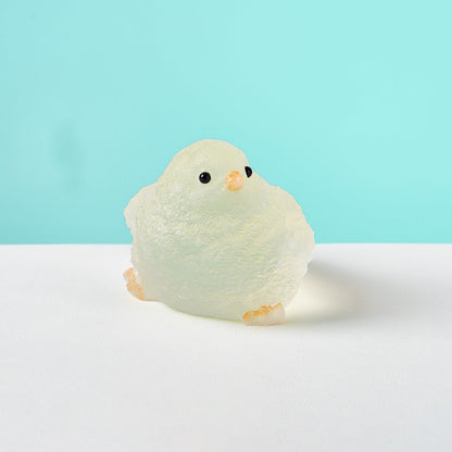Transparent-yellow Chick Squishy Toy