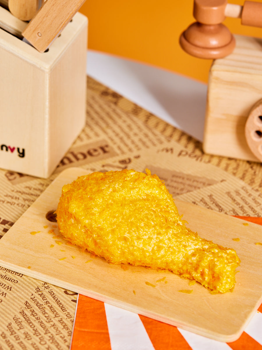 Fried Chicken Leg Squishy Toy