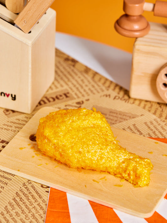 Fried Chicken Leg Squishy Toy