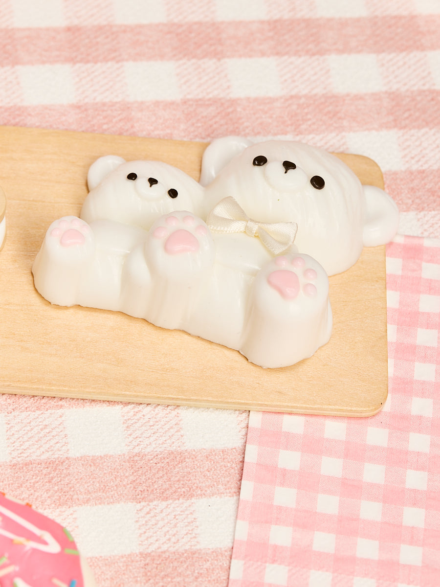 Parent-child White Bear Set Squishy Toy