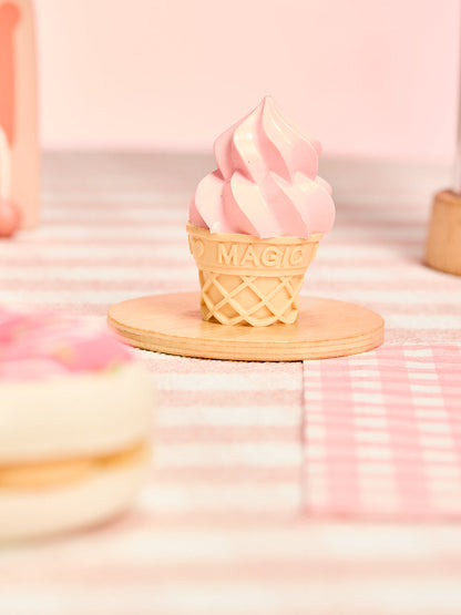 Pink Ice Cream Squishy Toy