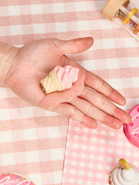 Pink Ice Cream Squishy Toy