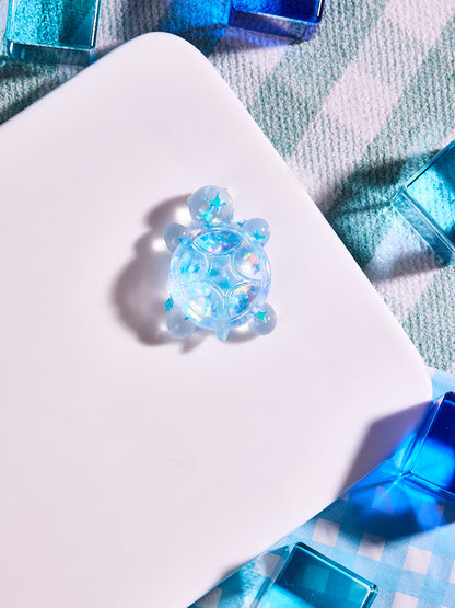 Blingbling Blue Cute Turtle Squishy Toy