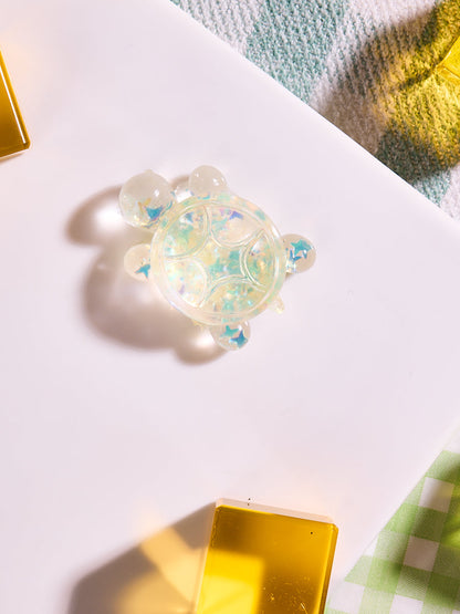 Blingbling Yellow Cute Turtle Squishy Toy