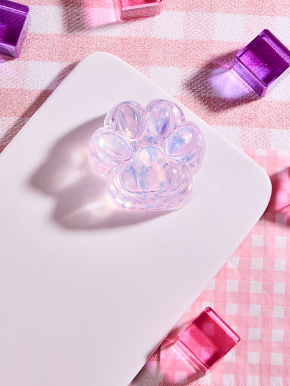 Blingbling Purple Paw Squishy Toy