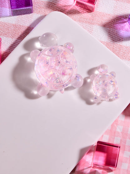 Blingbling Pink Cute Turtle Squishy Toy