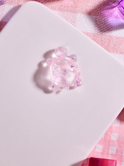 Blingbling Pink Cute Turtle Squishy Toy