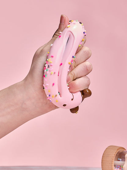 Cute Chocolate-pink Donut Squishy Toy