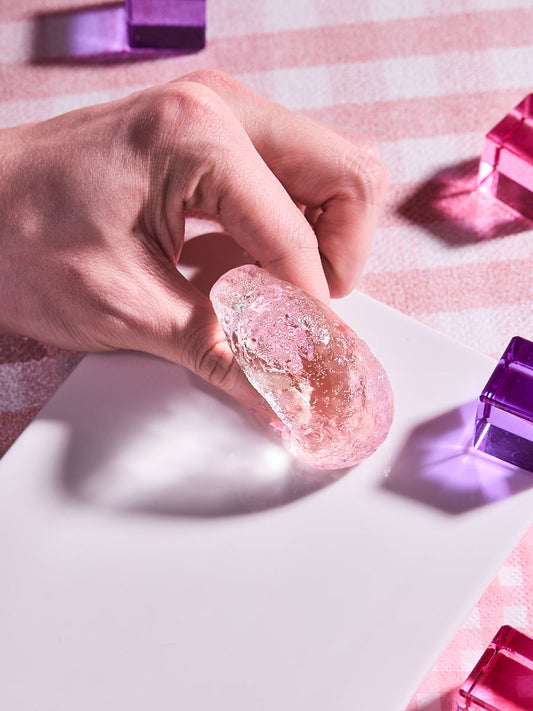 Blingbling Pink Little Strawberry Squishy Toy