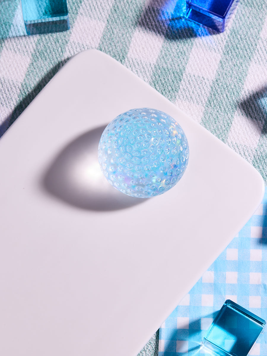 Blingbling Blue Little Strawberry Squishy Toy