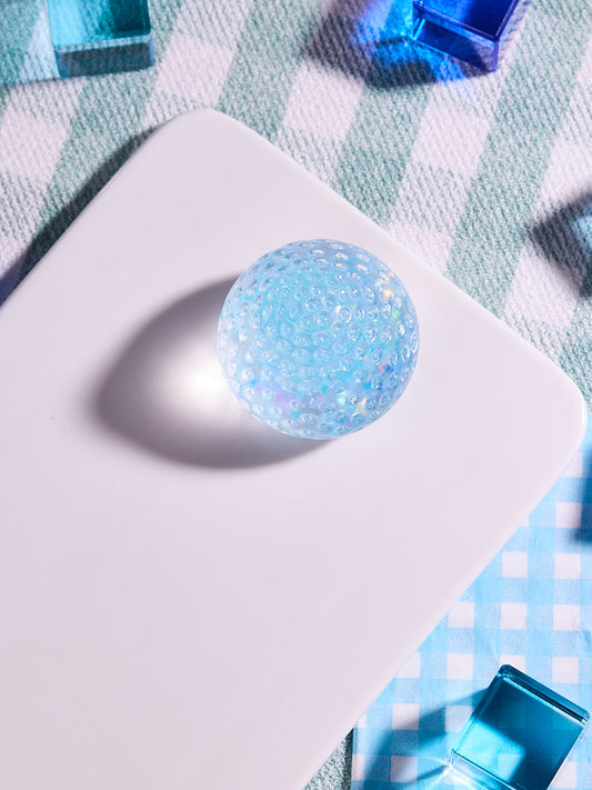 Blingbling Blue Little Strawberry Squishy Toy