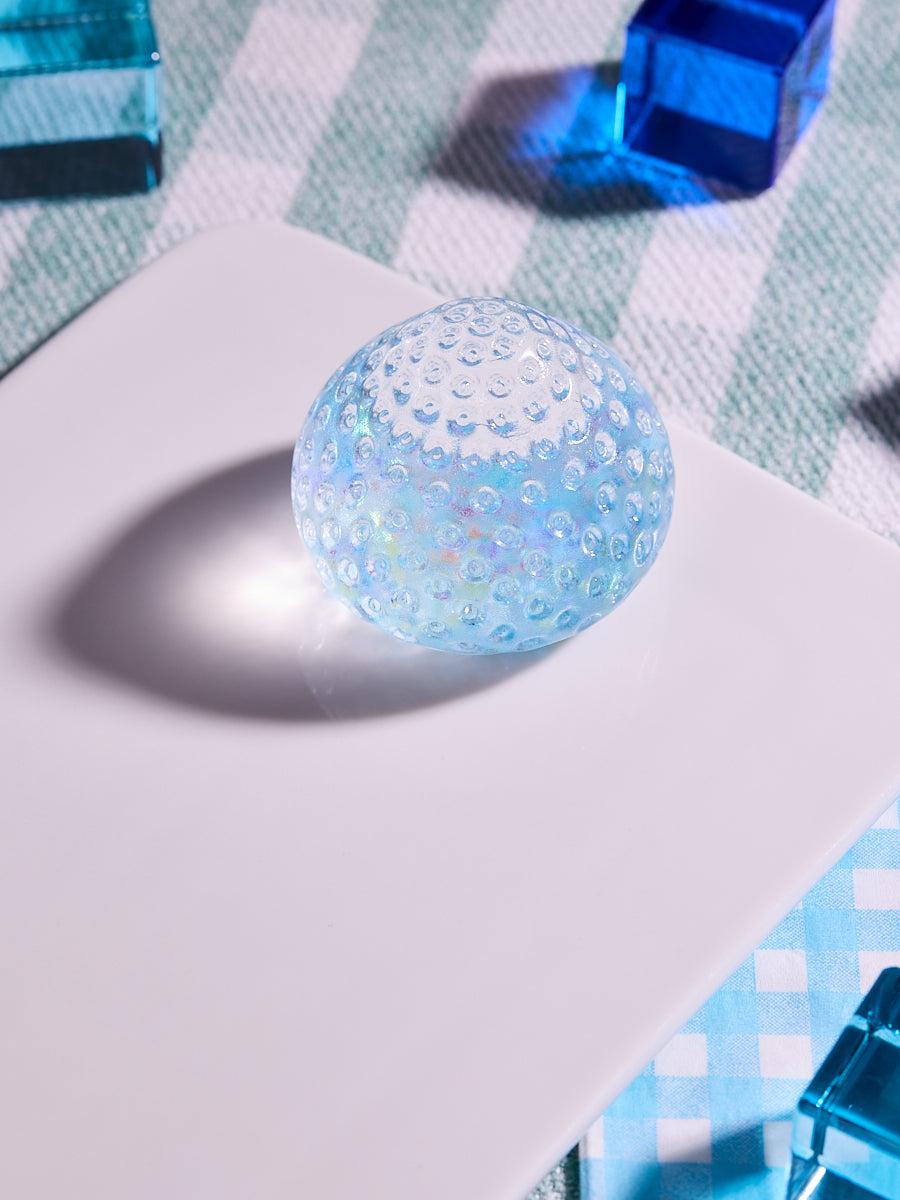 Blingbling Blue Little Strawberry Squishy Toy