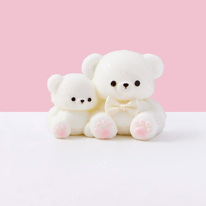 Parent-child White Bear Set Squishy Toy