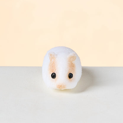 Flocked Mini Guinea Pig Squishy Toy