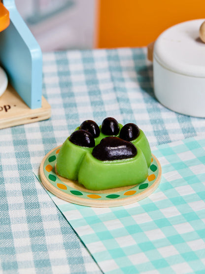 Green-black Cat Paw Squishy Toy