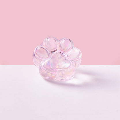 Blingbling Pink Paw Squishy Toy