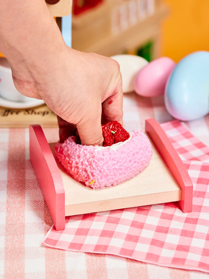 Strawberry Rice Ball Squishy Toy