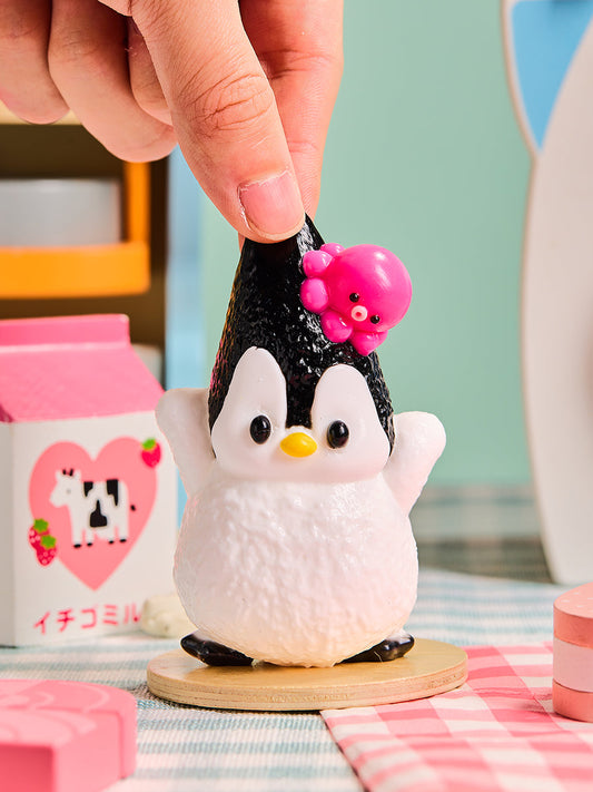 Black Penguin Squishy Toy