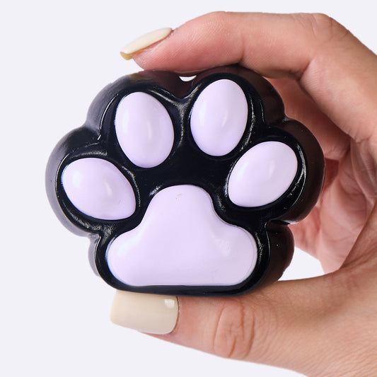 100g Black-purple Paw Squishy Toy