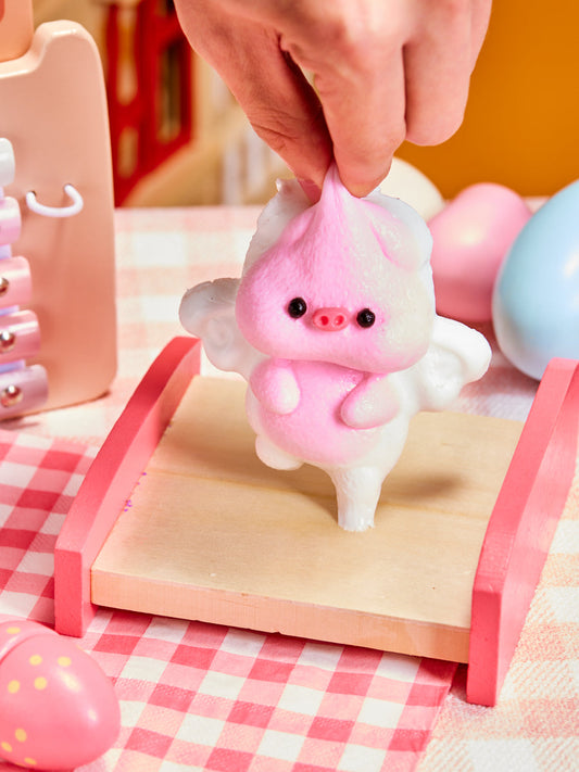 Angel Pig Squishy Toy