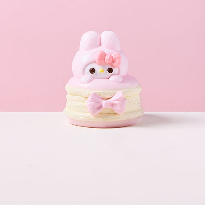 Pink Melody Macaron Squishy Toy