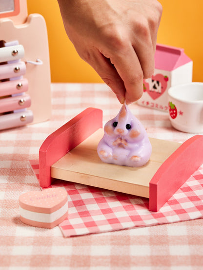 Purple Hamster Squishy Toy
