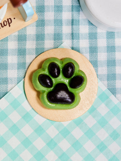 Green-black Cat Paw Squishy Toy