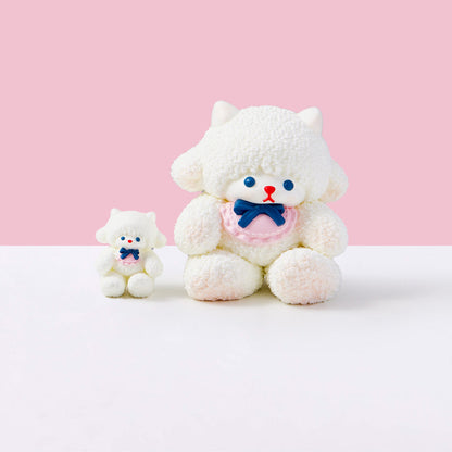 Parent-child White Lamb Set Squishy Toy