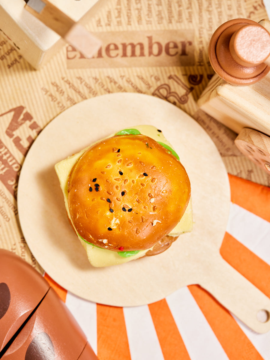 Hamburger Squishy Toy