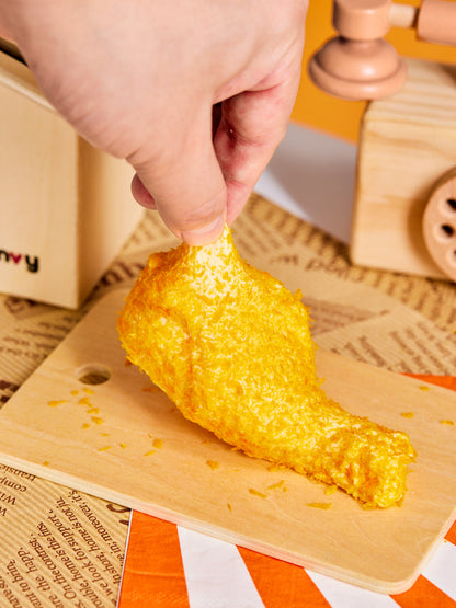 Fried Chicken Leg Squishy Toy